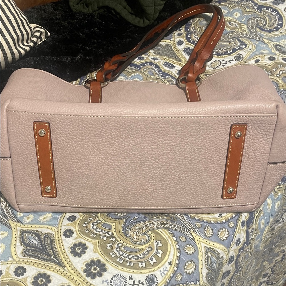 Dooney & Bourke Pebbled Leather Tote - Picture 7 of 9